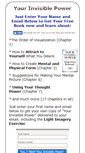 Mobile Screenshot of getyourinvisiblepower.com